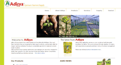 Desktop Screenshot of adityafertilizers.com